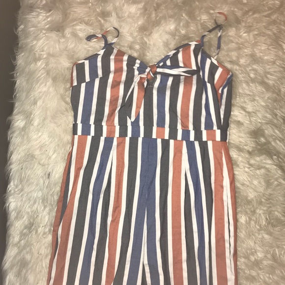 Striped jumpsuit - Picture 2 of 2